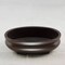 2 Oval Heavy Duty Plastic Bonsai / Succulent Pot + Mesh 7"x 4.5"x 2" Dark Brown